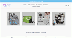 Desktop Screenshot of best-diaper-bags.com